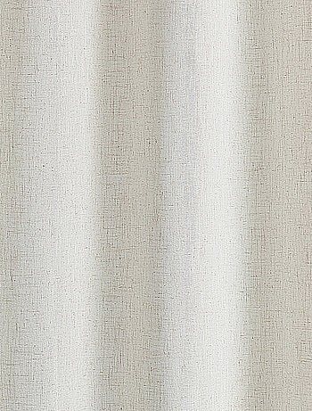 Rideau en poly-lin à oeillet