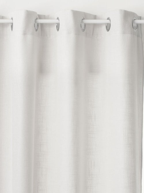 Rideau en polyester modèle Léon - Kiabi