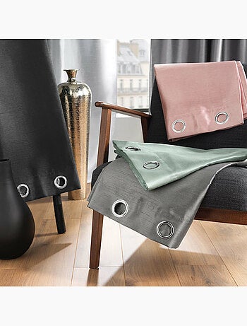 Rideau en shantung effet brillant – Shana