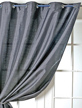 Rideau en taffetas shantung - Effet soie