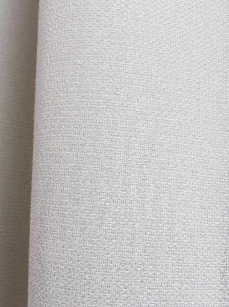 Rideau en velours chenillé Beige - Kiabi