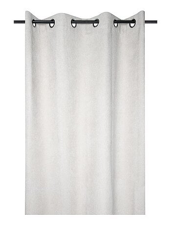 Rideau en velours côtelé