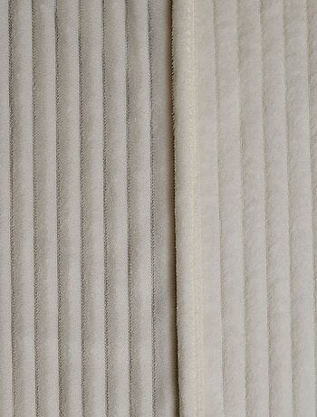 Rideau en velours côtelé flanelle ARUM