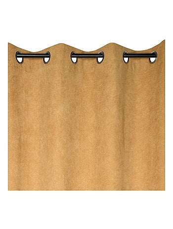 Rideau en velours côtelé