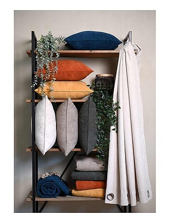 Rideau en velours côtelé