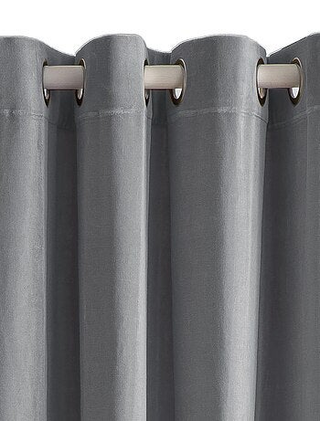 Rideau en velours 'Deko&co'