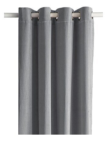 Rideau en velours 'Deko&co'