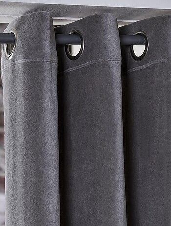 Rideau en velours 'Deko&co'