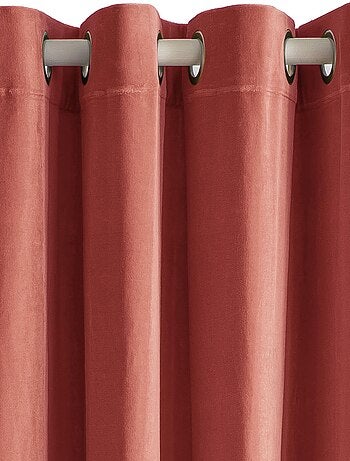 Rideau en velours 'Deko&co'