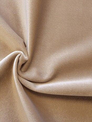 Rideau en velours feutré uni