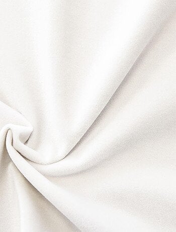 Rideau en velours feutré uni