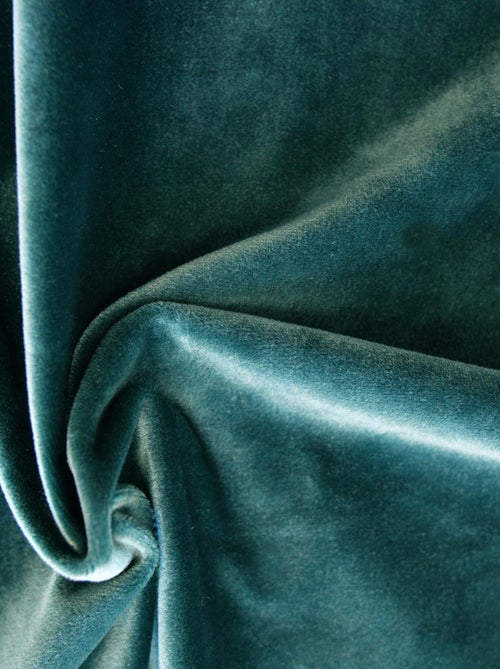 Rideau en velours feutré uni - Kiabi