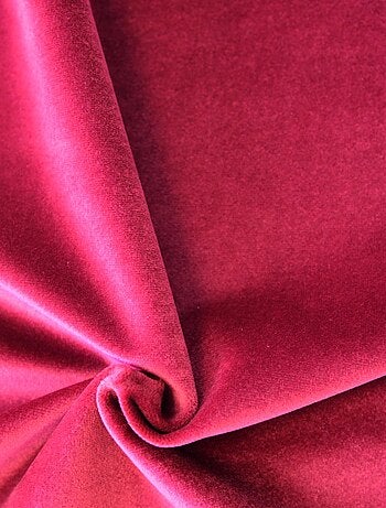 Rideau en velours feutré uni