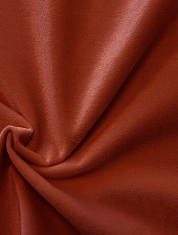 Rideau en velours feutré uni