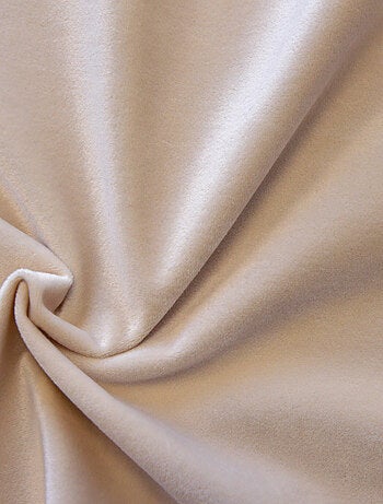 Rideau en velours feutré uni