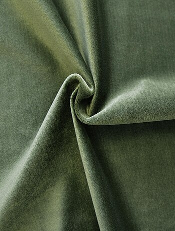 Rideau en velours feutré uni