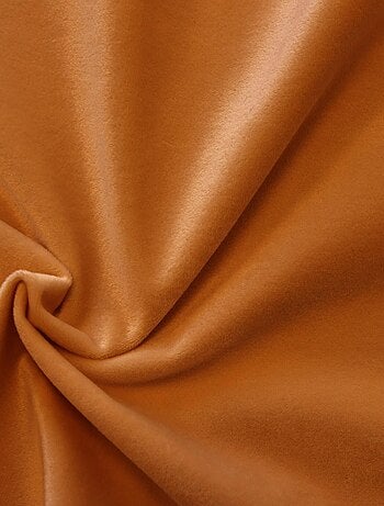 Rideau en velours feutré uni