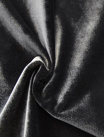 Rideau en velours feutré uni