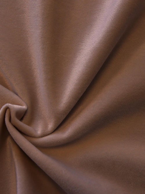 Rideau en velours feutré uni - Kiabi