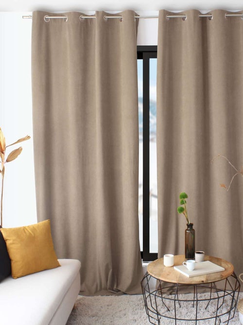 Rideau en velours Heaven - Kiabi Rideau en velours Heaven - Kiabi