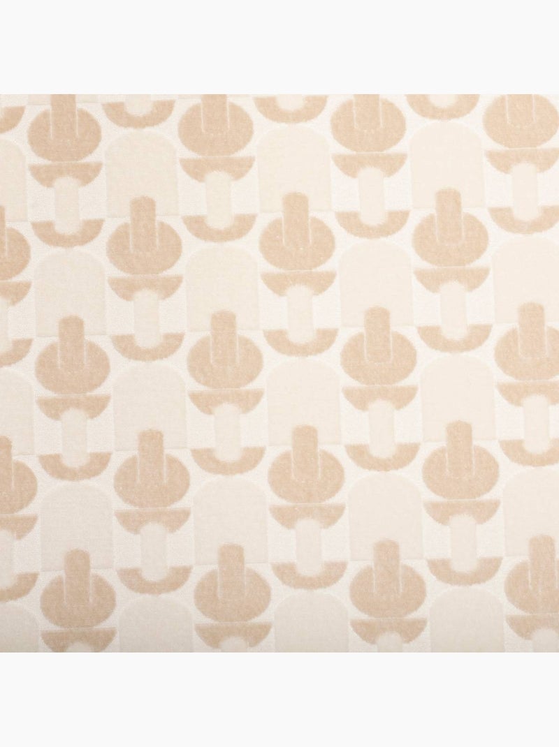 Rideau en velours jacquard luna Lin - Kiabi