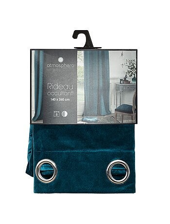 Rideau en velours occultant