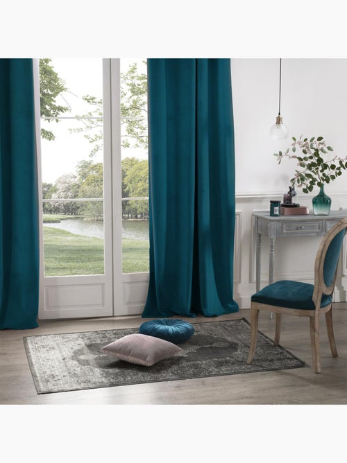 Rideau en velours occultant - Kiabi Rideau en velours occultant - Kiabi