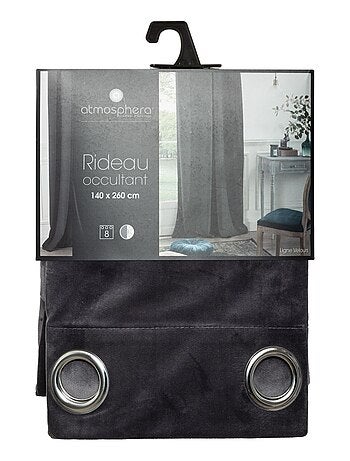 Rideau en velours occultant