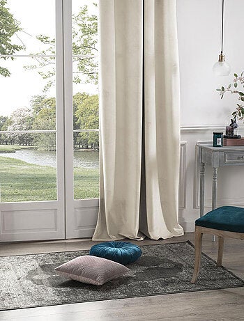 Rideau en velours occultant