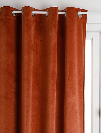Rideau en velours occultant