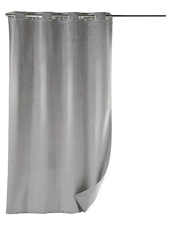 Rideau en velours tamisant fluide