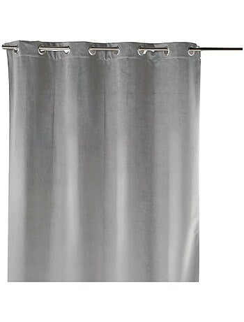 Rideau en velours tamisant fluide