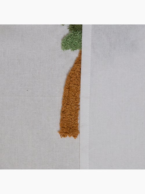 Rideau enfant en coton motifs brodés TUFY - Kiabi