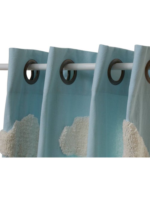 Rideau enfant en coton motifs brodés TUFY - Kiabi