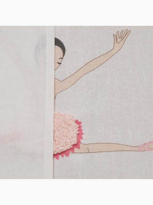 Rideau enfant en coton motifs brodés TUFY - Kiabi