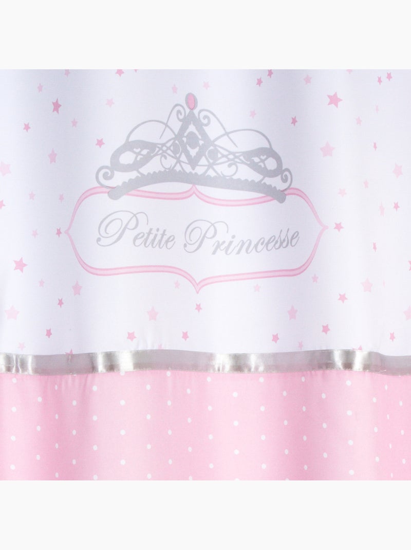 Rideau enfant PRINCESSE RUBAN Rose - Kiabi
