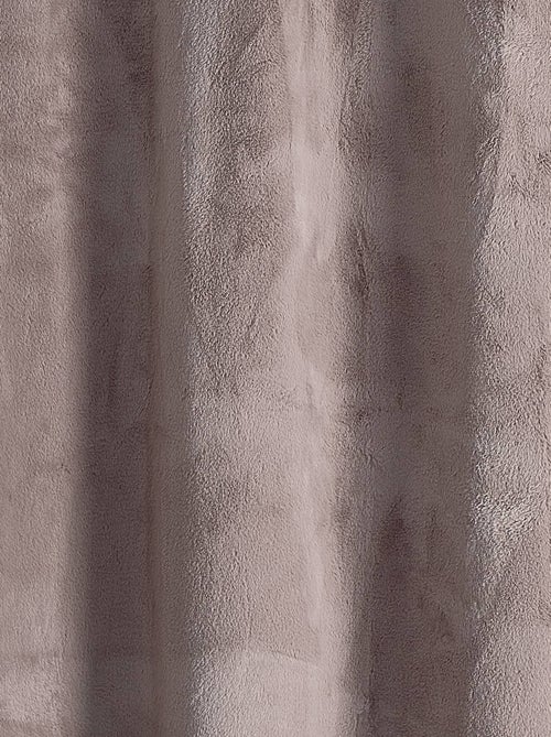 Rideau épais imitation fourrure polaire - Kiabi