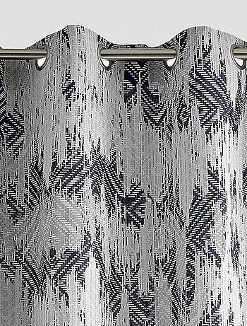 Rideau ethnique en jacquard