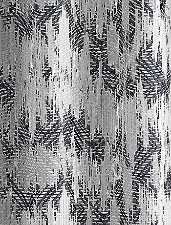 Rideau ethnique en jacquard