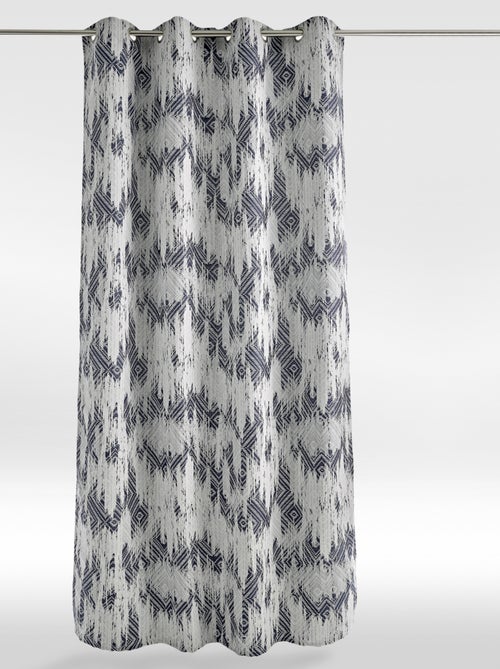 Rideau ethnique en jacquard - Kiabi