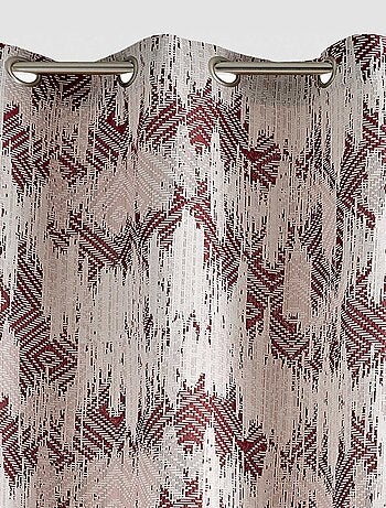 Rideau ethnique en jacquard