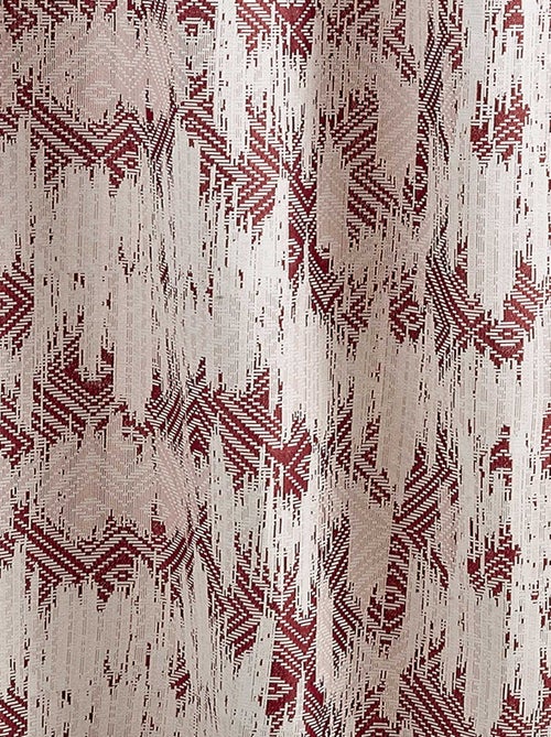 Rideau ethnique en jacquard - Kiabi