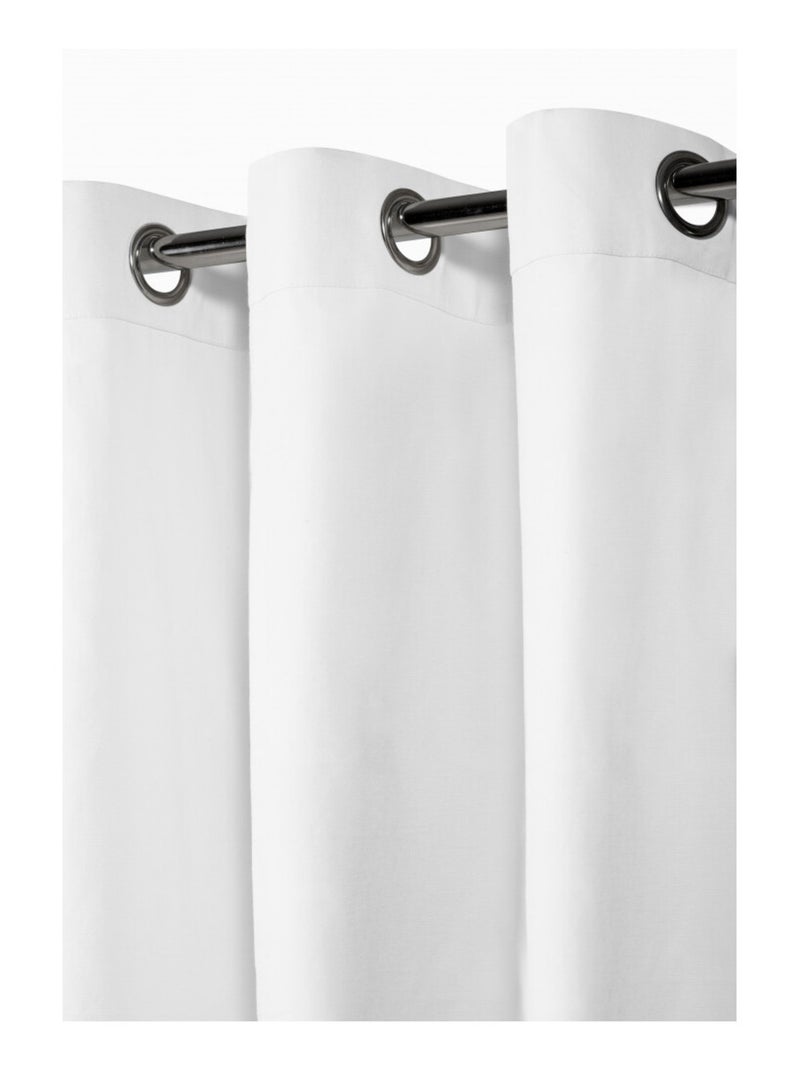 Rideau Extérieur 140x240cm "Victoria" Blanc - Kiabi
