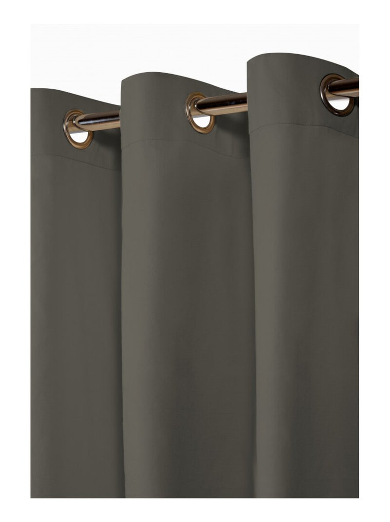 Rideau Extérieur 140x240cm "Victoria" Gris - Kiabi
