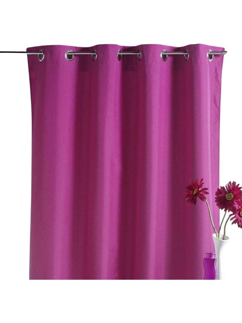 Rideau extérieur coloré résistant aux UV Rose fushia - Kiabi