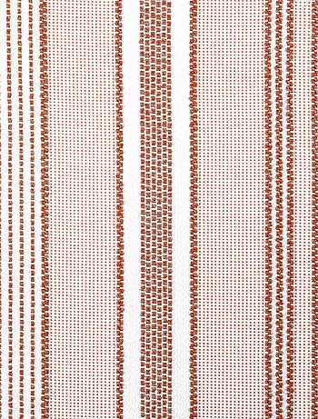 Rideau extérieur déperlant rayé