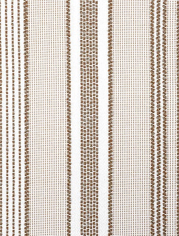 Rideau extérieur déperlant rayé