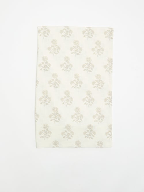 Rideau fantaisie 140x240 cm en coton - Kiabi