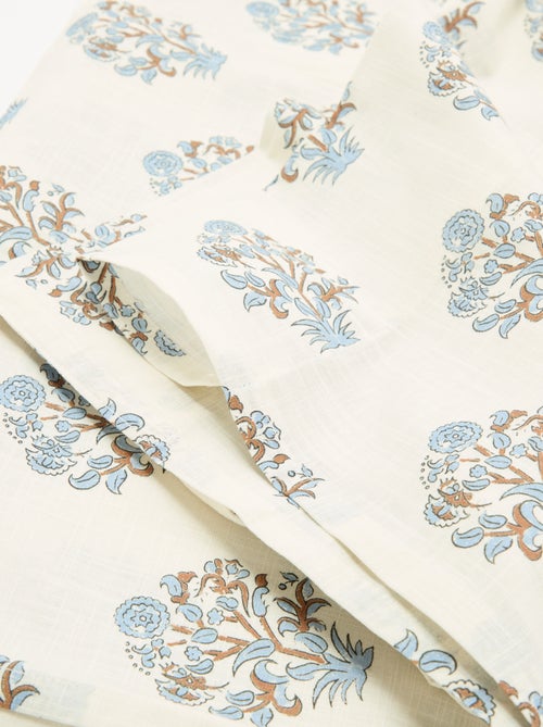Rideau fantaisie 140x240 cm en coton - Kiabi Rideau fantaisie 140x240 cm en coton - Kiabi