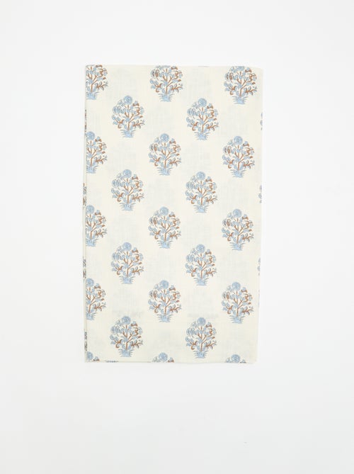 Rideau fantaisie 140x240 cm en coton - Kiabi Rideau fantaisie 140x240 cm en coton - Kiabi